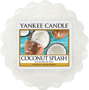 Yankee Candle, coconut splash, cera da fondere, candele profumate, profumi, regalo, colori, candele americane
